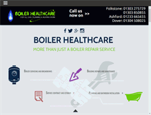 Tablet Screenshot of boilerhealthcare.co.uk